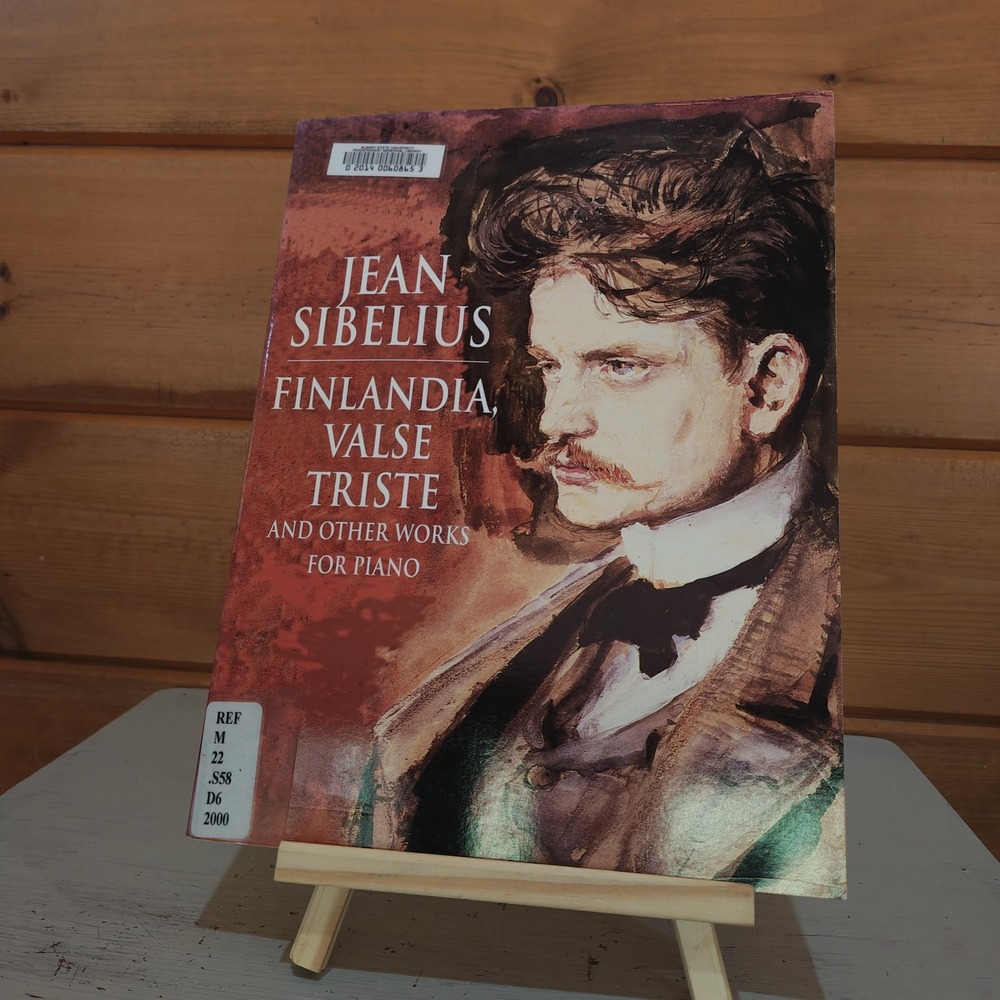 Jean Sibelius JEAN SIBELIUS PIANO MUSIC 1st Ed. SC Book 9780486411620